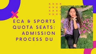 ECA & Sports Quota Seats DU Admission || EducationView360