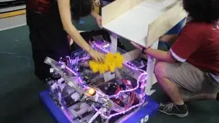 District Championship 2017 Richmond: testing gear handler on the practice field b