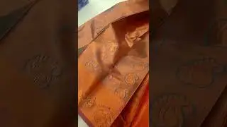 Trending Copper Zari Silk Saree