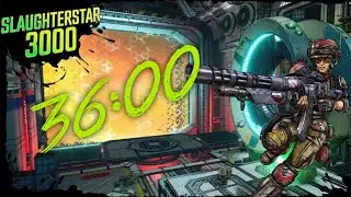 Borderlands 3 - LVL 53 - Moze 36 mins Slaughterstar 3000 SOLO on MAYHEM 4 - Mobbing made EZ!!!
