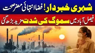 Dangerous Environment | Dense Smog In Faisalabad | Breaking News | City41