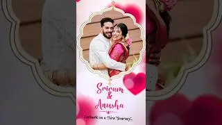 Wedding Invitation WhatsApp Status Videos || Save the date Videos