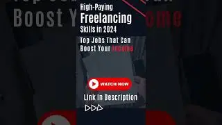 Top High-Paying Freelance Skills for 2024: Boost Your Income Today | #freelancing | #freelancejobs