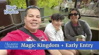 Magic Kingdom Early Entry Strategy + Disney Springs Night | December Disney Vlog