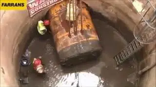 Tracey Concrete DN1500mm Jacking Pipes Tunnel under A12 Colchester, Essex, England