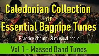 🎵BARREN ROCKS OF ADEN  - Massed Band Bagpipe Tunes ***FREE PDF & BWW*** #ccoebt #2026