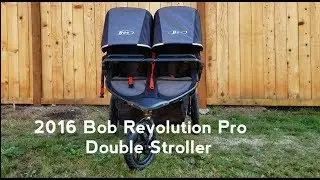 2016 Bob Revolution Pro Double Stroller