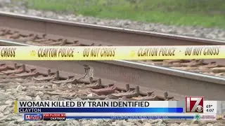 Wendell woman struck, killed by train in Clayton, officials say