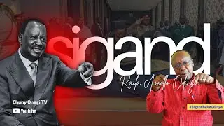Bob Patrick Madanji - Intelligence gi Protocol mar Raila Odinga #sigandrailaodinga #chunyonagitv