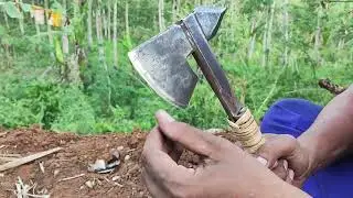 review kapak keren untuk berkemah #bushcraft #camping #blacksmith #pandaibesi