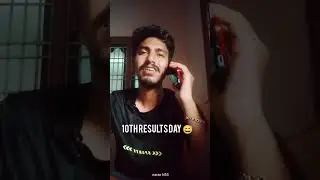 10th Results Day 😅 #trending #comedy #10thresultdate #results #students #shorts
