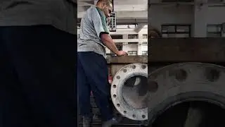 Setting up pump casing for surfacing operation on the planer 🛠️✅ #machining