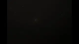 Andromeda Galaxy through a 10-inch telescope (Short exposure, exp=1s)
