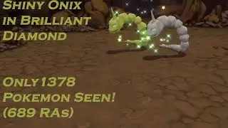 [Live] Shiny Onix after 1378 Pokemon Seen in Pokemon Brilliant Diamond!