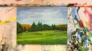 Gleneagles - An Original Scottish Golf Painting
