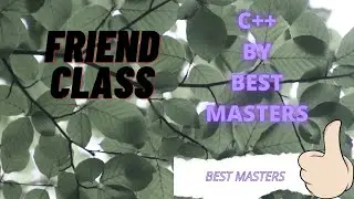 Friend class//friend class with example and explanation