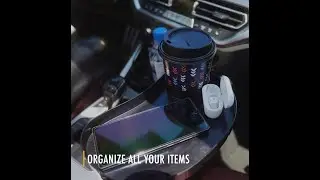 2CUPS CAR CUP HOLDER & TRAY #shorts