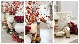 JCPenney Fall Table Centerpiece Idea