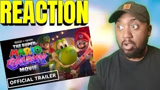 The Super Mario Galaxy Movie - Official Yoshi First Look Trailer Reaction!