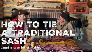 Как завязать традиционный пояс | История пояса путешественника | Усадьба | XVIII век