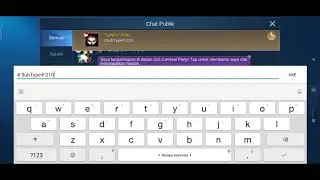 Cara Bug Global Chat Dm Kuning TANPA MENGGUNAKAN TOA
