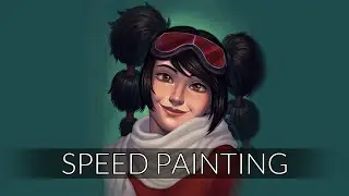 Frima Cortez - Speed Painting by DhaiArt
