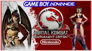 Mortal Kombat Tournament Edition GBA Nitara & Sareena Tag Team Gameplay Special