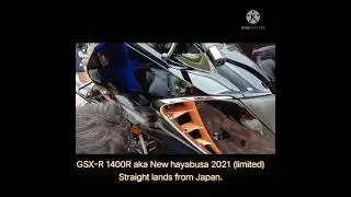 GSX-R 1400R aka New hayabusa 2021. 1st and only 1 in northern india straight from japan 🇮🇳🤝🎌