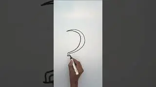 #easydrawing #handtools #sickle #howtodraw #lineart #shorts #art #ytshorts #simple #artist #bw