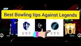 Трюки в боулинге против легенд в Real Cricket 20 | Советы и приемы по боулингу в Rc 20.