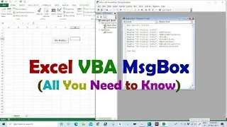 Excel VBA MsgBox – All You Need to Know !!!