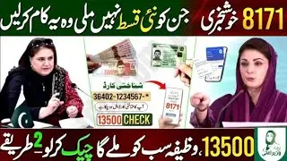 BISP 8171 Balance Check Online CNIC 2025 | Full Guide for Poor Families