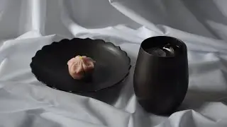 높은 굽 화형 접시 만들기 (도자기 물레성형)