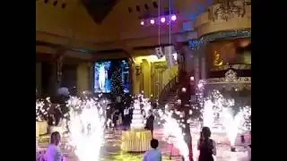 SF002  Remote control rotating firing systems for stage fountains.