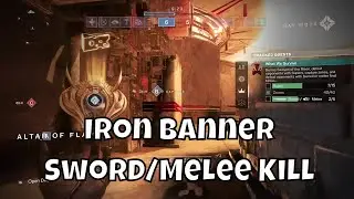 Iron Banner Melee / Sword Kill Quest Cheese - Glaive