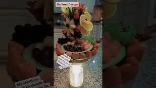 My Creations #fruitdesign #fruitdisplay #fruitpresentation