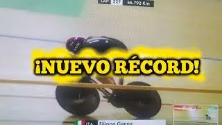 FILIPPO GANNA. Nuevo récord de la hora.