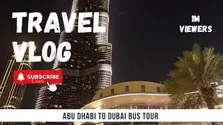 Abu Dhabi to Dubai Bus Journey | Budget Travel in UAE