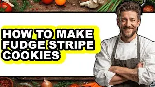 How to Make Fudge Stripe Cookies - Step by Step