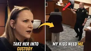 &ldquo;Courtroom SHOCK: Judge Jails Entitled Mom on the Spot!&rdquo;