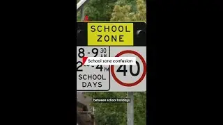 School zone confusion