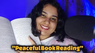 Relaxing Book Reading ASMR | Calm Whisper & Page Sounds