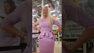 AMAZON Fashion Find! Lovable Curves Lavendar Dress HEB #fashion