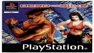 Desafio dos 50 jogos de lutas - Dead or Alive 1 PlayStation gameplay com personagens 