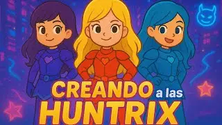 CREANDO a las GUERRERAS DEL K-POP en AVATAR WORLD | k-pop Demon Hunters 