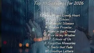 Top 10 of Sadsongs 2026 #2026 #sadsong2026 #sadsongplaylist #sadlovesong #sadsong #sadmusic #song