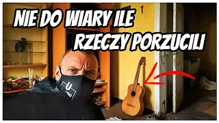 OPUSZCZONY DOM. ZOBACZ JAKIE SKARBY ZOSTAWIŁA OSTATNIA MIESZKANKA 😱  #urbex #explore #urbandecay 