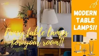 MODERN LAMP FOR LIVING ROOM | MODERN TABLE LAMPS | WHOLESALE MARKET FOR LIGHTS | LUXSUN LIGHTS