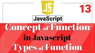 Types of functions/javascript functions