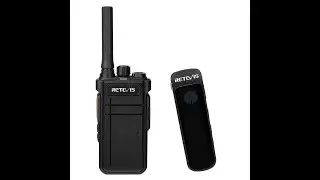 RETEVIS RB37 / 637 Walkie Talkie with Earpiece Bluetooth ( umboxing )